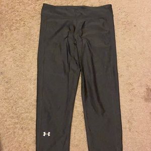 Gray Under Armour Capris